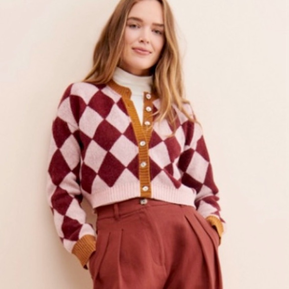 Pastiche- Rhombus Cardigan